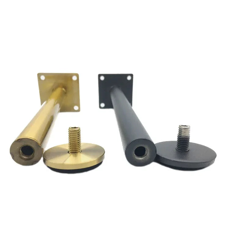 Chân đồ nội thất ống tròn thép không gỉ điều chỉnh được LH-TJ003, Chiều cao:, 37cm, 40cm, 60cm