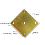 Chân đế nội thất bằng nhôm điều chỉnh được, chiều cao: 8cm, 10cm, 12cm, 15cm, 18cm, 20cm, 23cm, 25cm, 27cm, 30cm, 33cm, 35cm