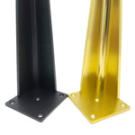 Chân đế nội thất bằng nhôm điều chỉnh được, chiều cao: 8cm, 10cm, 12cm, 15cm, 18cm, 20cm, 23cm, 25cm, 27cm, 30cm, 33cm, 35cm