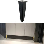Chân đế nội thất bằng nhôm điều chỉnh được, chiều cao: 8cm, 10cm, 12cm, 15cm, 18cm, 20cm, 23cm, 25cm, 27cm, 30cm, 33cm, 35cm