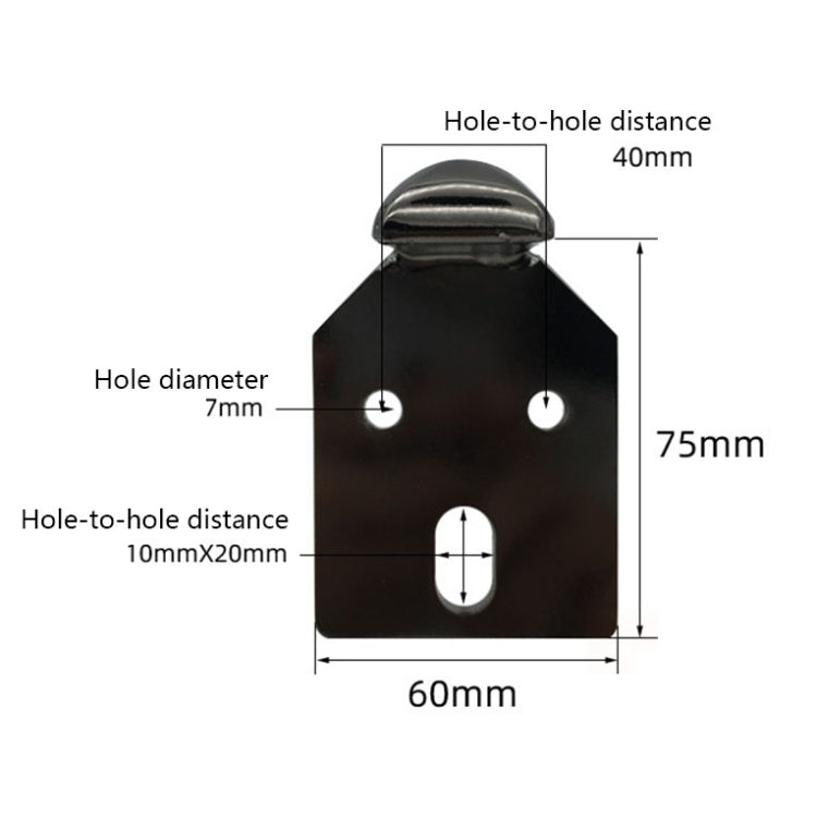 Chân đỡ nội thất kim loại hình trụ LH-D012-01, Chiều cao:, 13cm, 15cm, 18cm, 20cm