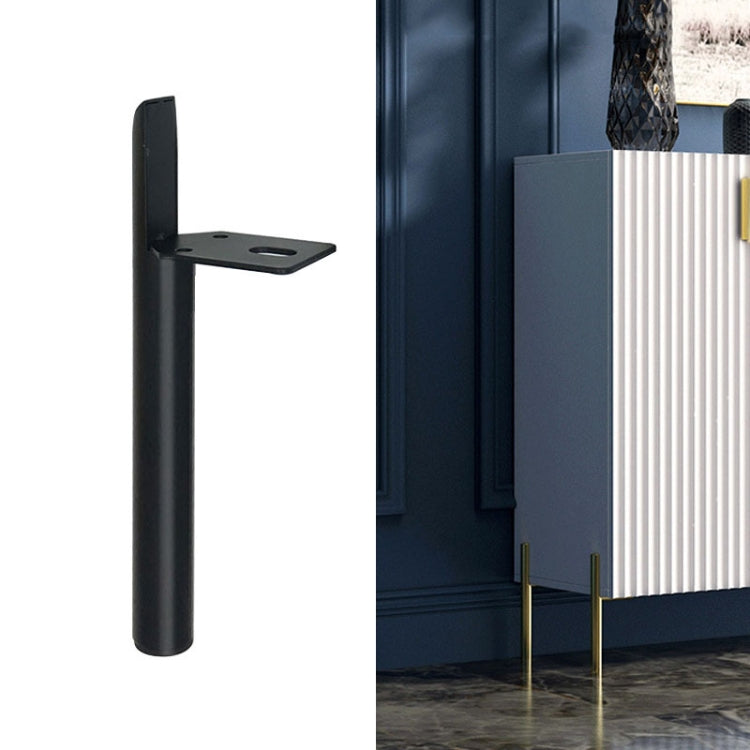 Chân đỡ nội thất kim loại hình trụ LH-D012-01, Chiều cao:, 13cm, 15cm, 18cm, 20cm