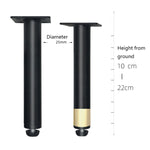 Chân đỡ nội thất kim loại có đệm điều chỉnh, Chiều cao:, 10.5cm, 11cm, 12cm, 12.5cm, 13cm, 13.5cm, 14cm, 14.5cm, 15cm, 15.5cm, 16cm, 16.5cm, 17cm, 17.5cm, 18cm, 18.5cm, 21cm