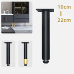 Chân đỡ nội thất kim loại có đệm điều chỉnh, Chiều cao:, 10.5cm, 11cm, 12cm, 12.5cm, 13cm, 13.5cm, 14cm, 14.5cm, 15cm, 15.5cm, 16cm, 16.5cm, 17cm, 17.5cm, 18cm, 18.5cm, 21cm