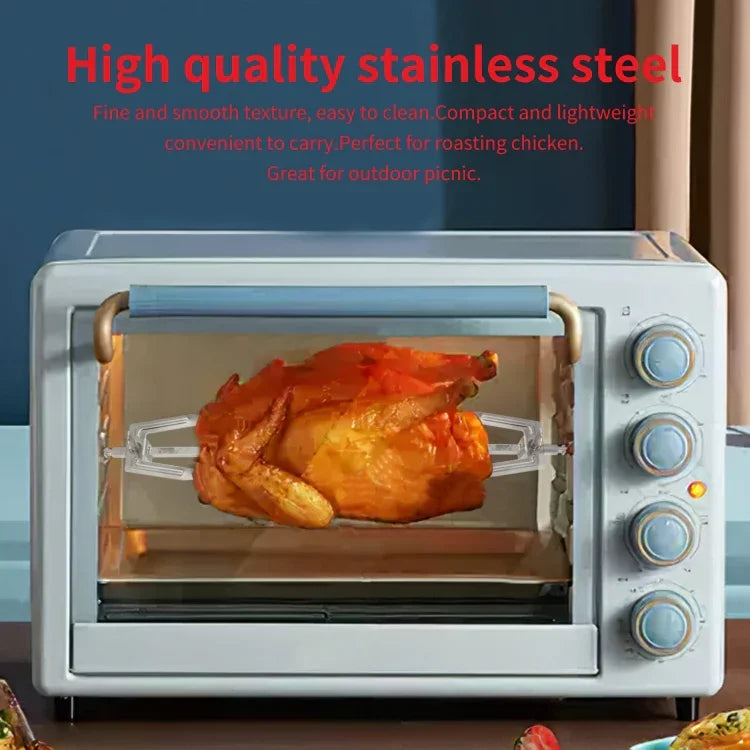 Xiên Gà Nướng Bằng Thép Không Gỉ Dùng Cho Lò Nướng BBQ, Xiên Nướng BBQ
