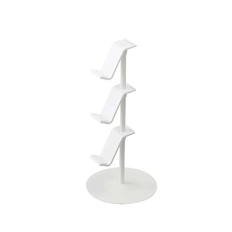 Giá đựng tay cầm chơi game và tai nghe để bàn, 3 tầng màu trắng, 3 tầng màu đen, 4 tầng màu trắng, 4 tầng màu đen