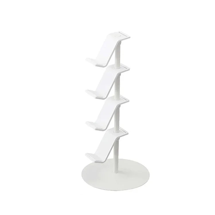 Giá đựng tay cầm chơi game và tai nghe để bàn, 3 tầng màu trắng, 3 tầng màu đen, 4 tầng màu trắng, 4 tầng màu đen