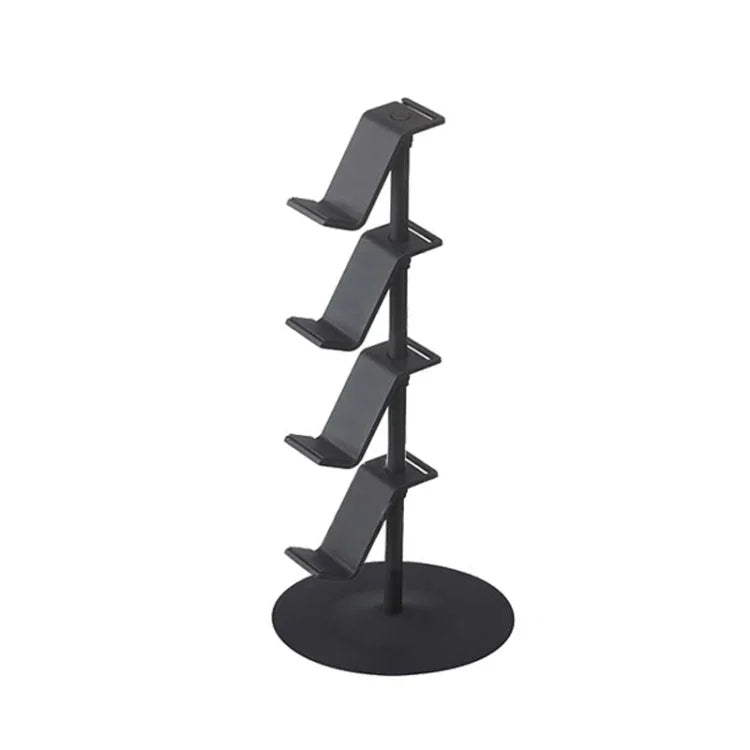 Giá đựng tay cầm chơi game và tai nghe để bàn, 3 tầng màu trắng, 3 tầng màu đen, 4 tầng màu trắng, 4 tầng màu đen