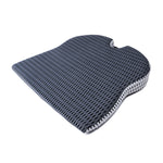 QFC040 U-shaped TThickened Memory Foam Car Seat Cushion, Black, Grey