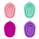Miếng rửa cọ trang điểm bằng silicone
