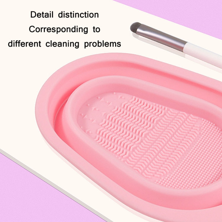 Miếng rửa cọ trang điểm bằng silicone