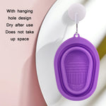 Miếng rửa cọ trang điểm bằng silicone