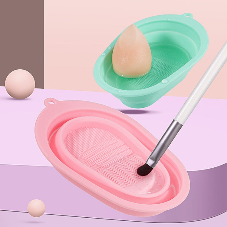 Miếng rửa cọ trang điểm bằng silicone
