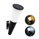 Đèn tường hình nón tròn năng lượng mặt trời ngoài trời vườn, Kiểu dáng:, N230A nhiều màu, N230B hai màu