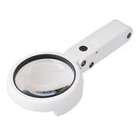 Kính lúp cầm tay có đèn LED sạc USB 5X / 11X, 5X / 11X