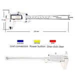 Thước cặp điện tử bằng thép không gỉ JS-04, JS-04