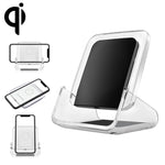 A9191 3 in 1 Multifunctional Vertical Wireless Charger, Black, White, Blue