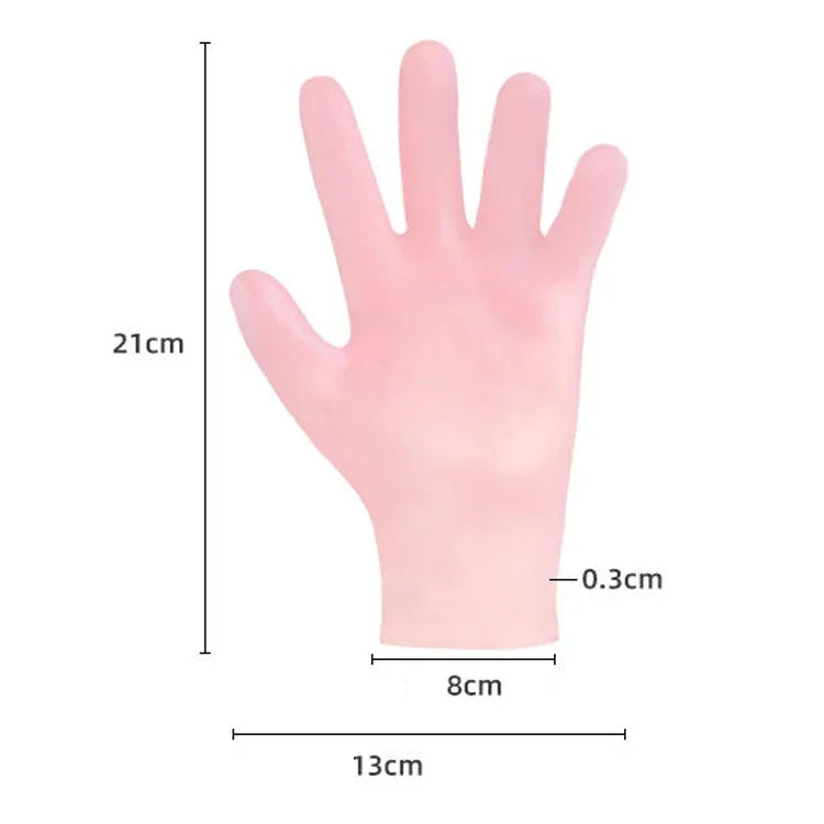 1 Pair Waterproof Sun-Proof Gloves Moisturizing Anti-Crack Handguard, Free Size
