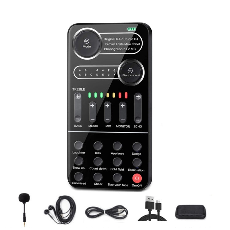 Thẻ âm thanh máy tính di động phát trực tiếp trò chơi thay đổi giọng nói, i9, bộ i9, K9, bộ K9