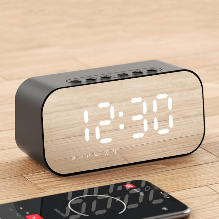 Loa Bluetooth Đồng Hồ Gương Mini Havit M3 Subwoofer, Thông Số:, 1200mAh (Đen), 1200mAh (Trắng)