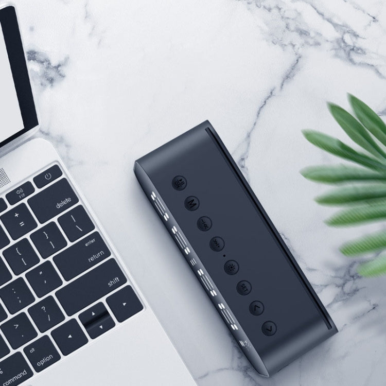 Loa Bluetooth Đồng Hồ Gương Mini Havit M3 Subwoofer, Thông Số:, 1200mAh (Đen), 1200mAh (Trắng)