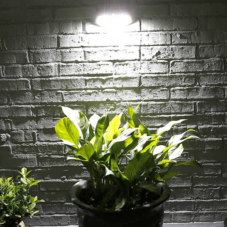 Đèn tường vườn năng lượng mặt trời cảm ứng hồng ngoại 8 đèn LED, Ánh sáng trắng, Ánh sáng ấm
