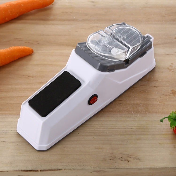 Máy mài dao điện đôi JJ-1 cho nhà bếp, cổng USB, phích cắm CN