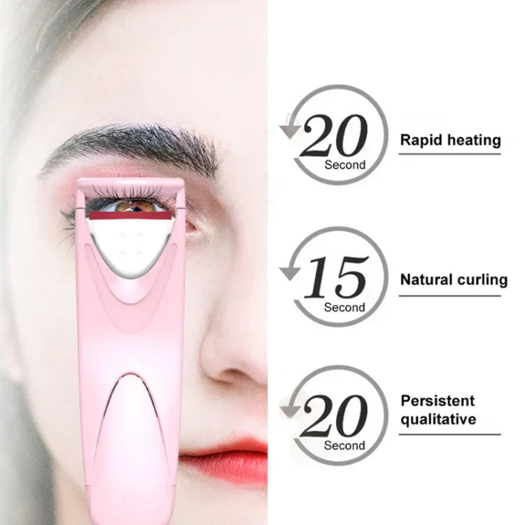 Máy uốn mi điện làm nóng họa tiết gạch đá, Hồng, Xanh lá