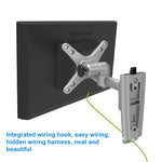 Giá đỡ treo tường màn hình máy tính Gibbon Mounts L03, hợp kim nhôm, tháo nhanh cho TV