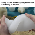 Khuôn silicone làm nến thơm, khuôn xà phòng thủ công, hình quạt