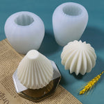 Khuôn silicone làm nến thơm, khuôn xà phòng thủ công, hình quạt