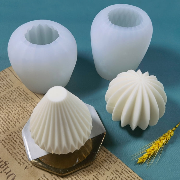 Khuôn silicone làm nến thơm, khuôn xà phòng thủ công, hình quạt