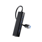 Hub chuyển đổi 4 cổng USB 2.0, chiều dài cáp: 15cm, kiểu dáng: không có đèn, có đèn màu đen, có đèn màu trắng