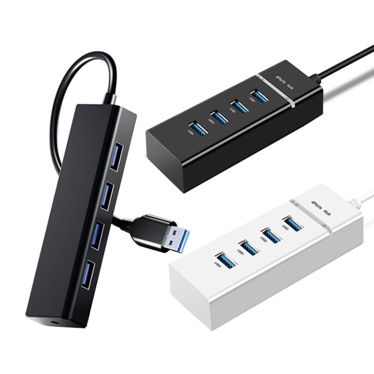 Hub chuyển đổi 4 cổng USB 2.0, chiều dài cáp: 15cm, kiểu dáng: không có đèn, có đèn màu đen, có đèn màu trắng