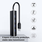Hub chuyển đổi 4 cổng USB 2.0, chiều dài cáp: 15cm, kiểu dáng: không có đèn, có đèn màu đen, có đèn màu trắng