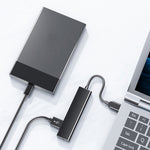 Hub chuyển đổi 4 cổng USB 2.0, chiều dài cáp: 15cm, kiểu dáng: không có đèn, có đèn màu đen, có đèn màu trắng