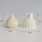 Large Onion Head Shape DIY Candle Mold, DIY Candle Mold