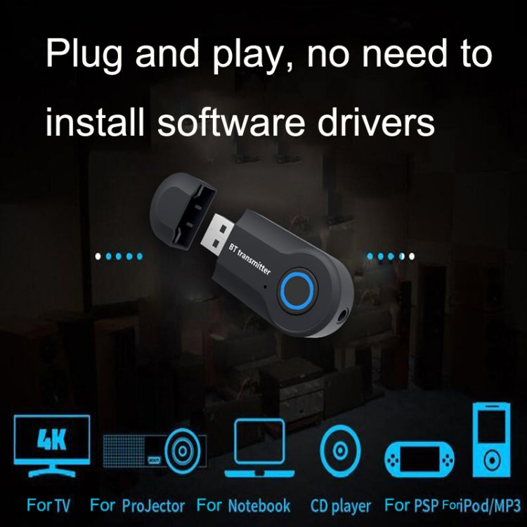 Bộ chuyển đổi âm thanh Bluetooth máy tính GT-09S, GT-09S