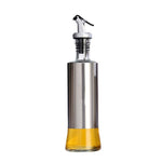 Chai dầu inox cho nhà bếp, chai gia vị ép, dung tích 200ml, 300ml, 500ml