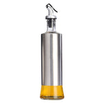 Chai dầu inox cho nhà bếp, chai gia vị ép, dung tích 200ml, 300ml, 500ml