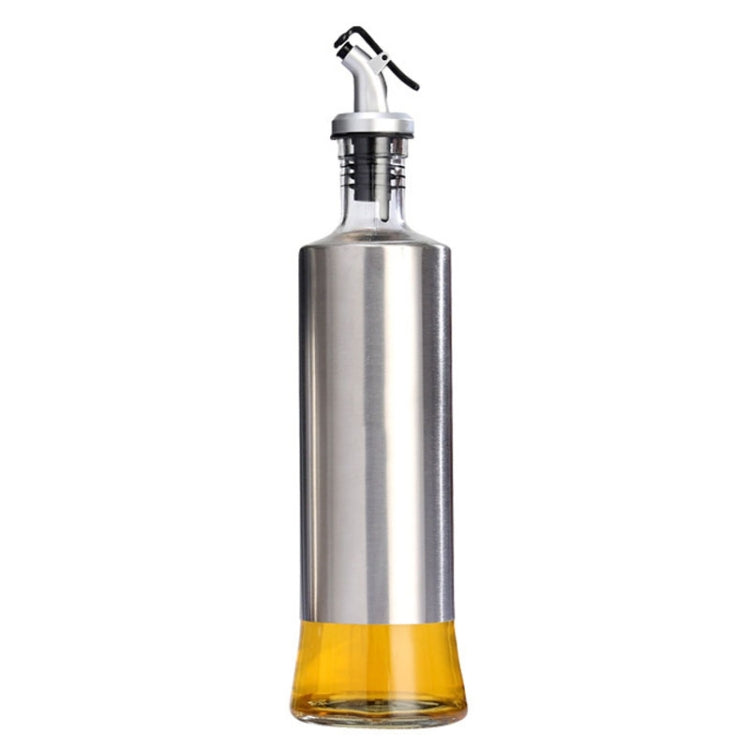 Chai dầu inox cho nhà bếp, chai gia vị ép, dung tích 200ml, 300ml, 500ml