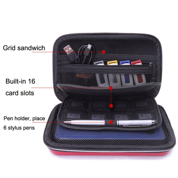 Túi bảo vệ máy chơi game EVA CHKJOK GH1818 cho Nintendo 3DS XL, GH1818 Xanh dương, GH1818 Đỏ