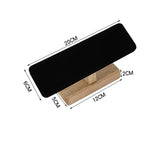 Giá đỡ trưng bày trang sức hình chữ T một lớp bằng gỗ đặc