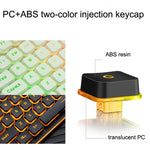 Bàn phím có dây phát sáng phim văn phòng gia đình LANGTU L1 104 phím USB, Dài cáp: 1,6m, L1 Đèn cam đen, L1 Đèn xanh băng bạc trắng, L1 Đèn xanh băng đen, L1 Đèn trắng hồng