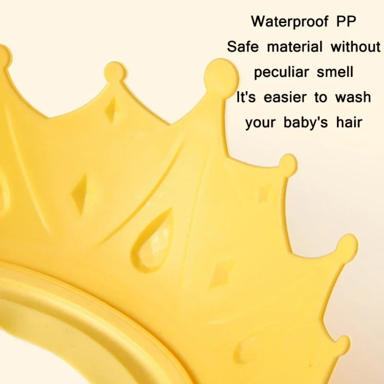 Baby Shampoo Waterproof Adjustable Ear Guards, Lemon Yellow, Kenting Red, Extreme Day Blue