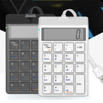 Bàn phím số có dây Sunreed SKB886S 19 phím với giao diện USB kỹ thuật số, Dài cáp: 1,5m, Có dây trắng, Có dây đen