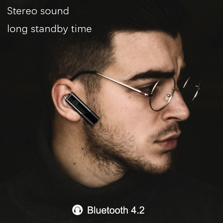 Tai nghe Bluetooth 4.2 một bên tai, Stereo HIFI thể thao không dây, A1 Đen, A1 Trắng, A2 Đen, A2 Trắng