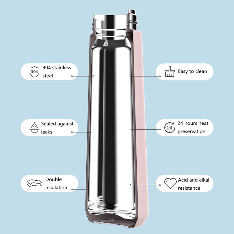 Cốc giữ nhiệt di động bằng thép không gỉ 304 Saylee, 350ml, 420ml
