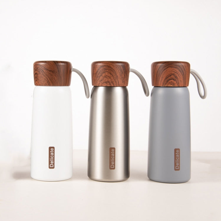 Cốc giữ nhiệt vân gỗ bằng thép không gỉ 304 tinh tế, 400ml, 500ml
