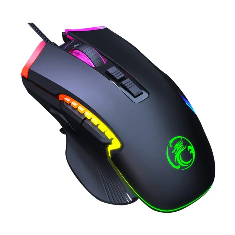 Chuột Chơi Game Có Dây IMICE T70 8 Nút 7200DPI Đèn RGB Có Thể Lập Trình, Chiều Dài Cáp: 1.8m, T70